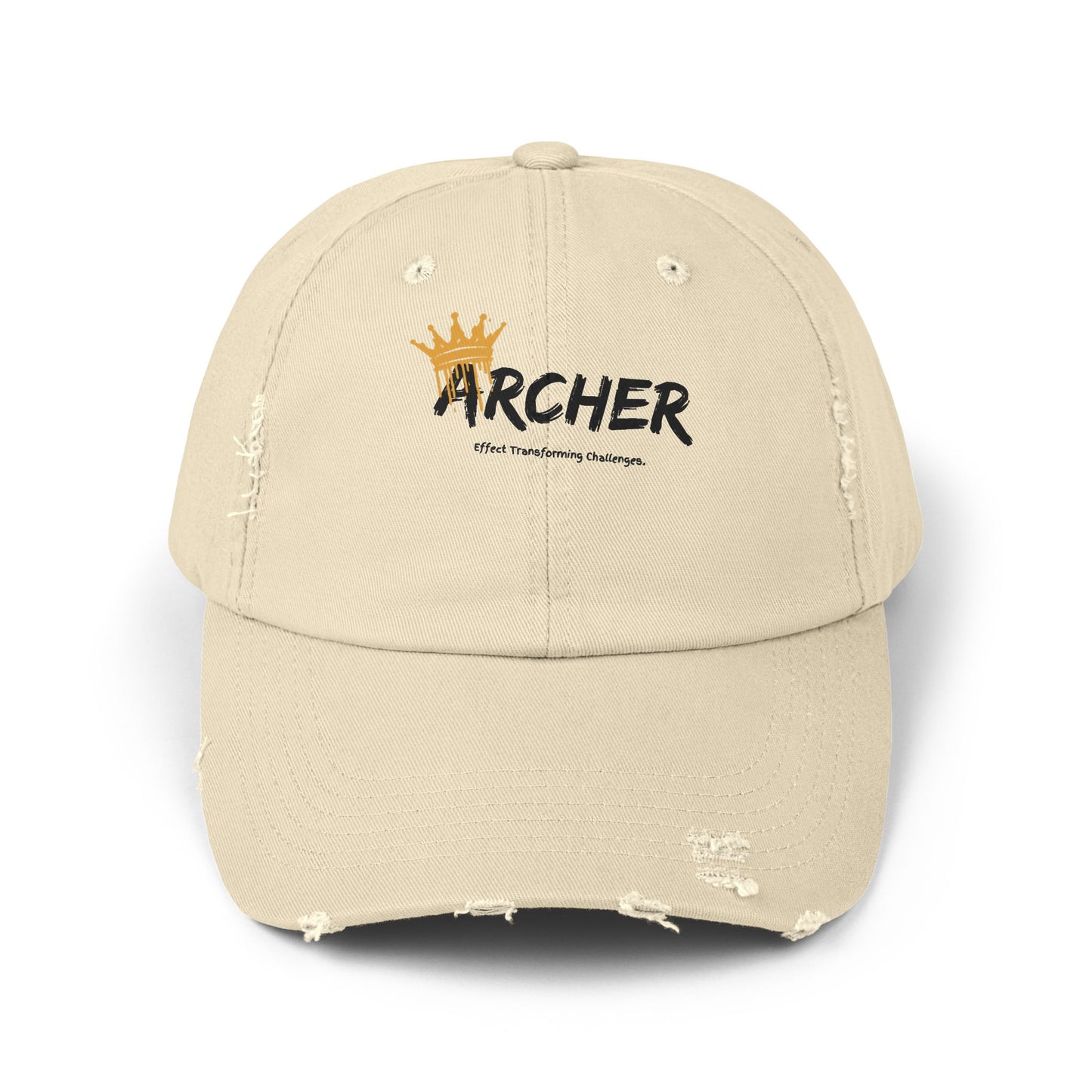Unisex Distressed Cap
