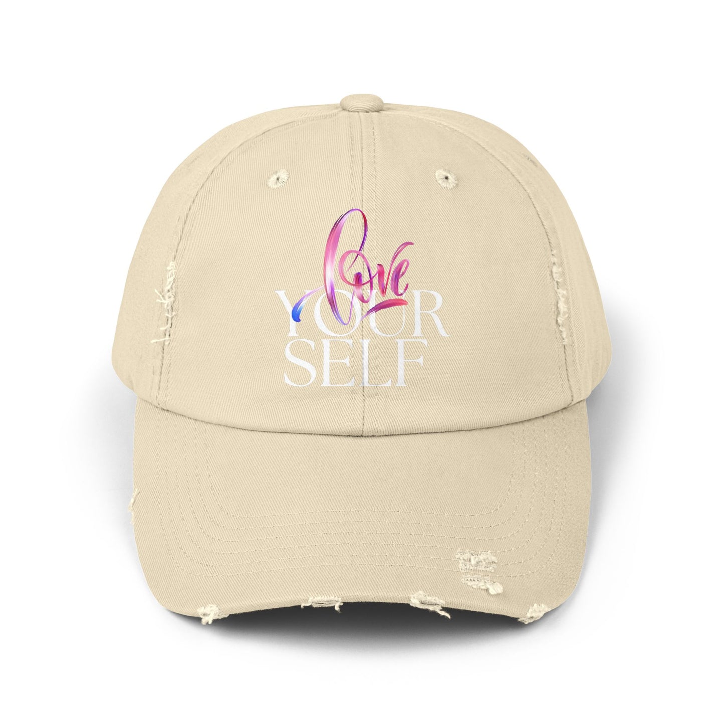 Unisex Distressed Cap