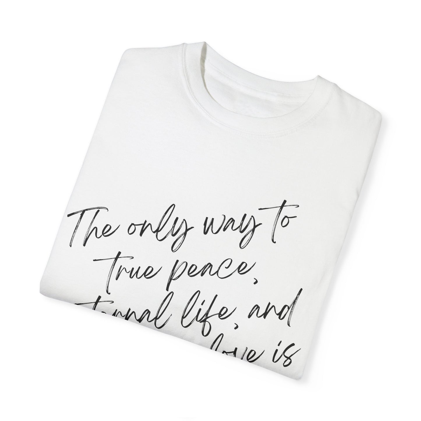 Unisex Garment-Dyed T-shirt