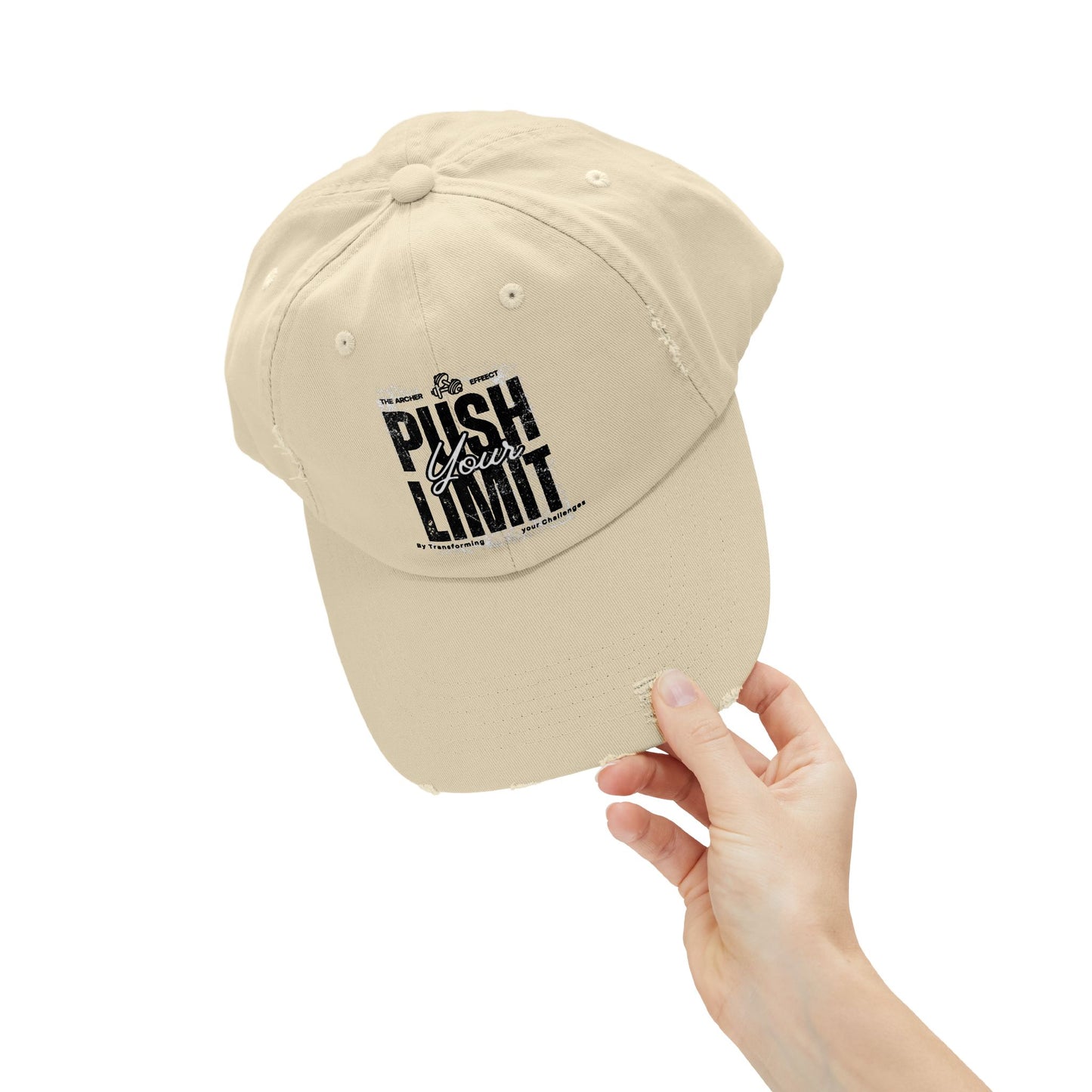 Unisex Distressed Cap