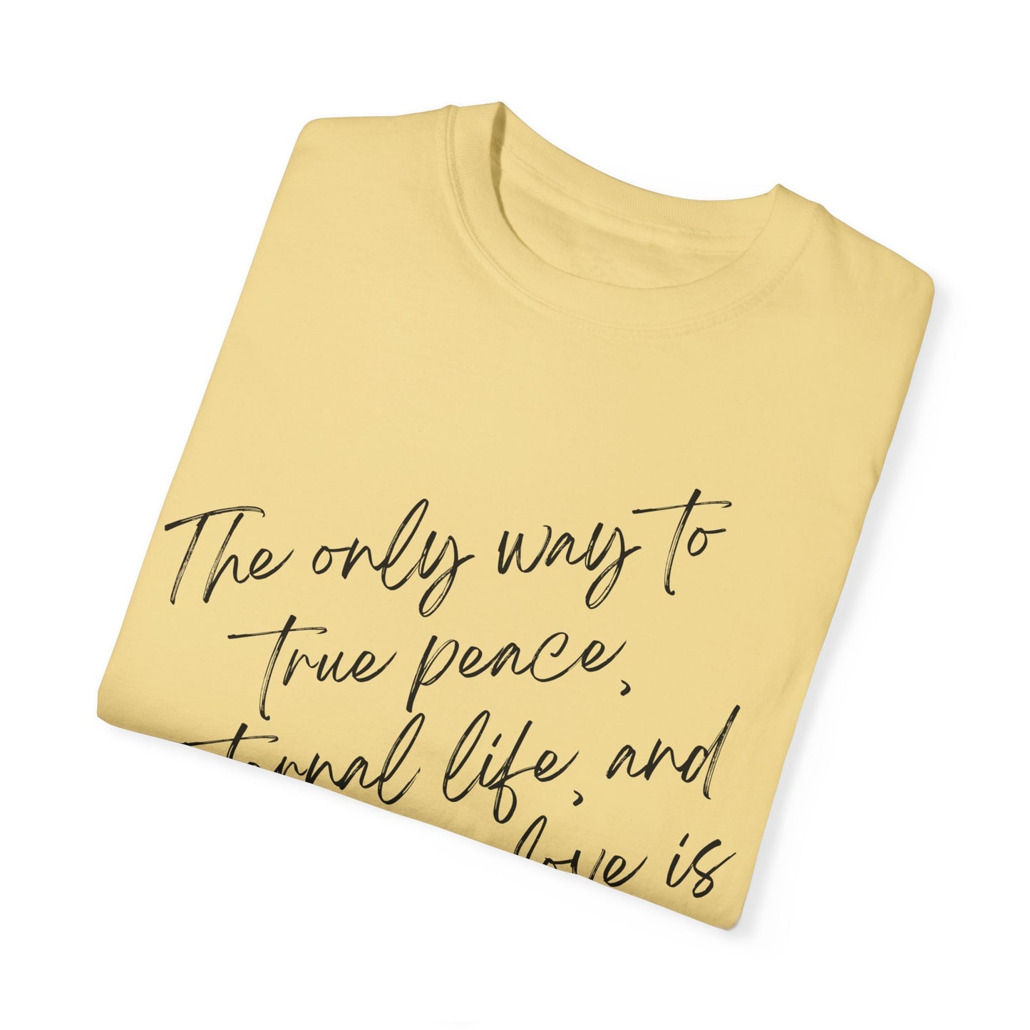 Unisex Garment-Dyed T-shirt