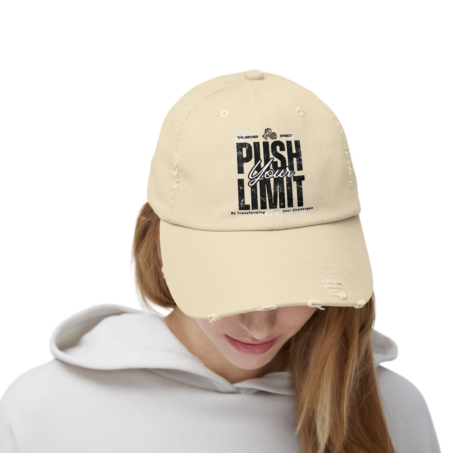 Unisex Distressed Cap