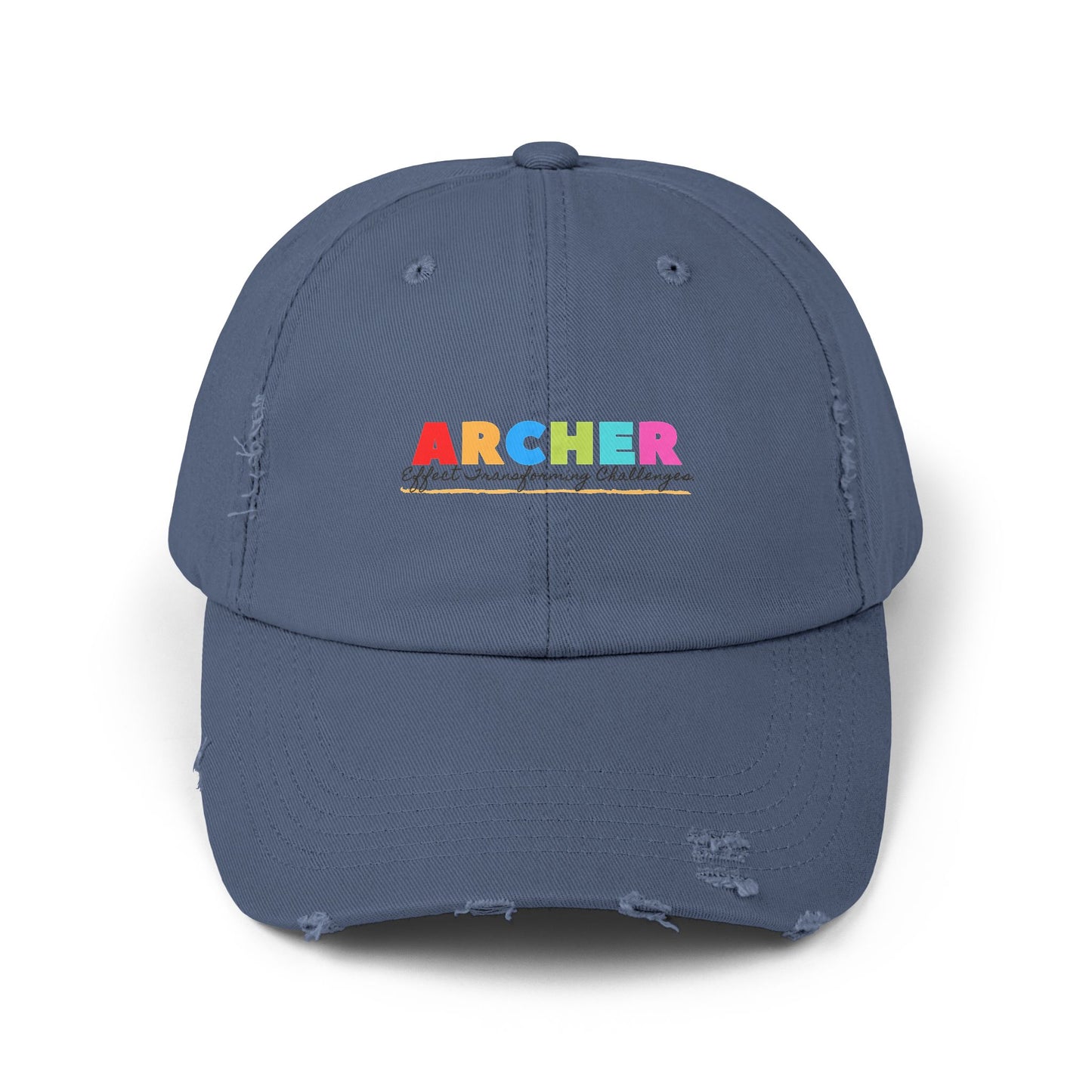 Unisex Distressed Cap