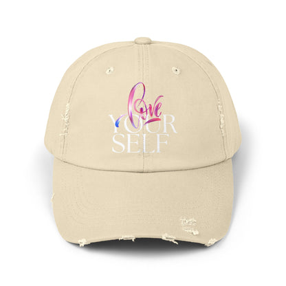 Unisex Distressed Cap