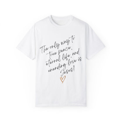 Unisex Garment-Dyed T-shirt