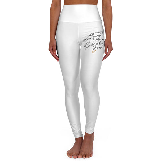 High Waisted Gym Wear Leggings